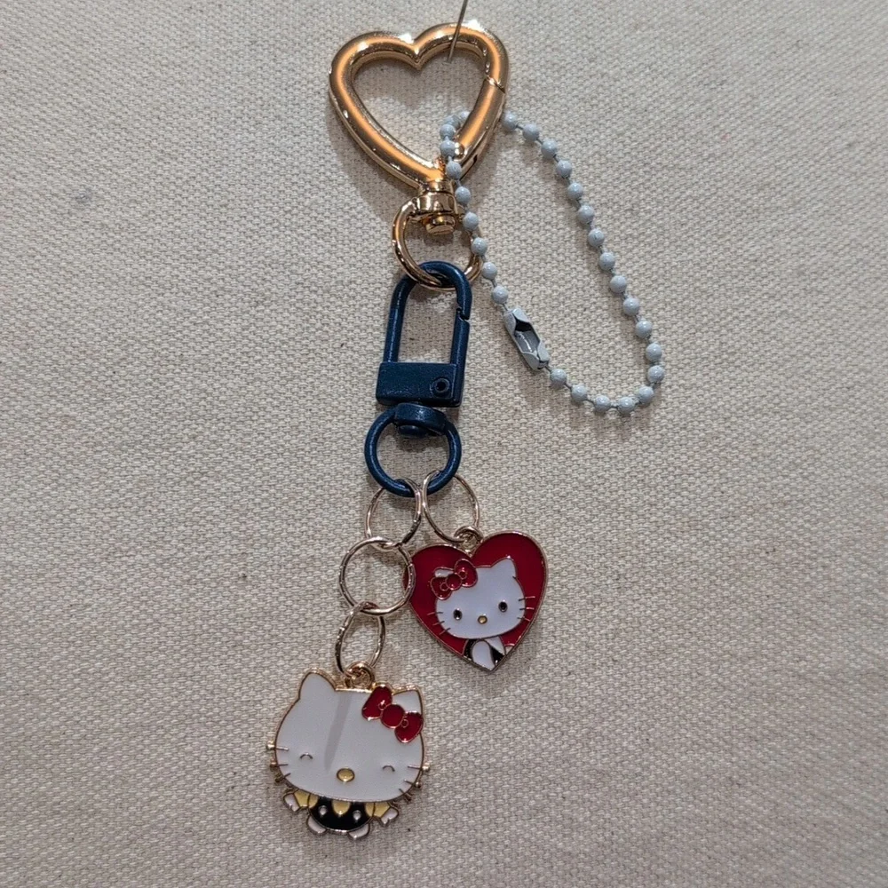 Hello Kitty Charm Keychain *Customizable* - Picture 1 of 4